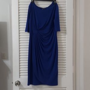 colbalt blue dress